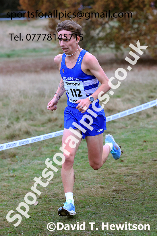 Senior Mens 2024 National Cross Country Relays, Berry Hill Park, Mansfield.   Photo: David T. Hewitson/Sports for All Pics